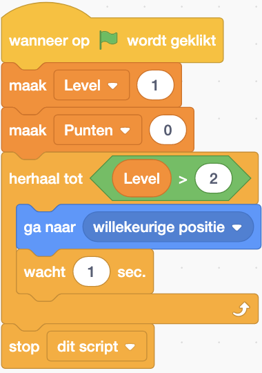Spelen om te leren: wanneer op het groene vlaggetje wordt geklikt