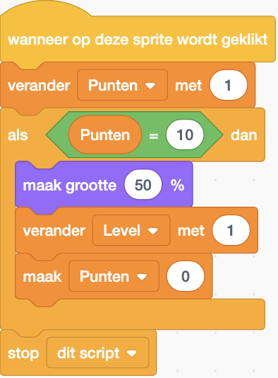 Spelen om te leren: wanneer op de bal wordt geklikt